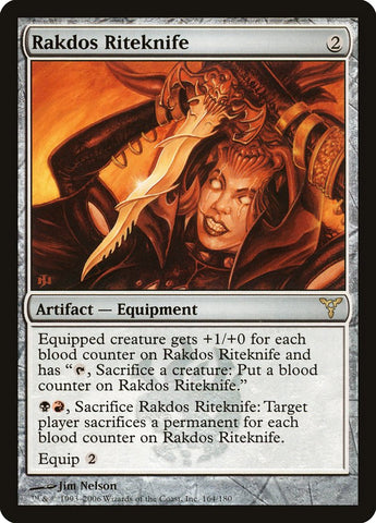 Rakdos Riteknife [Dissension] Magic: The Gathering