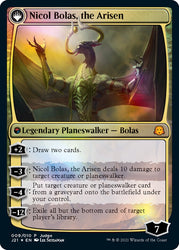 Nicol Bolas, the Ravager // Nicol Bolas, the Arisen [Judge Gift Cards 2021] Magic: The Gathering