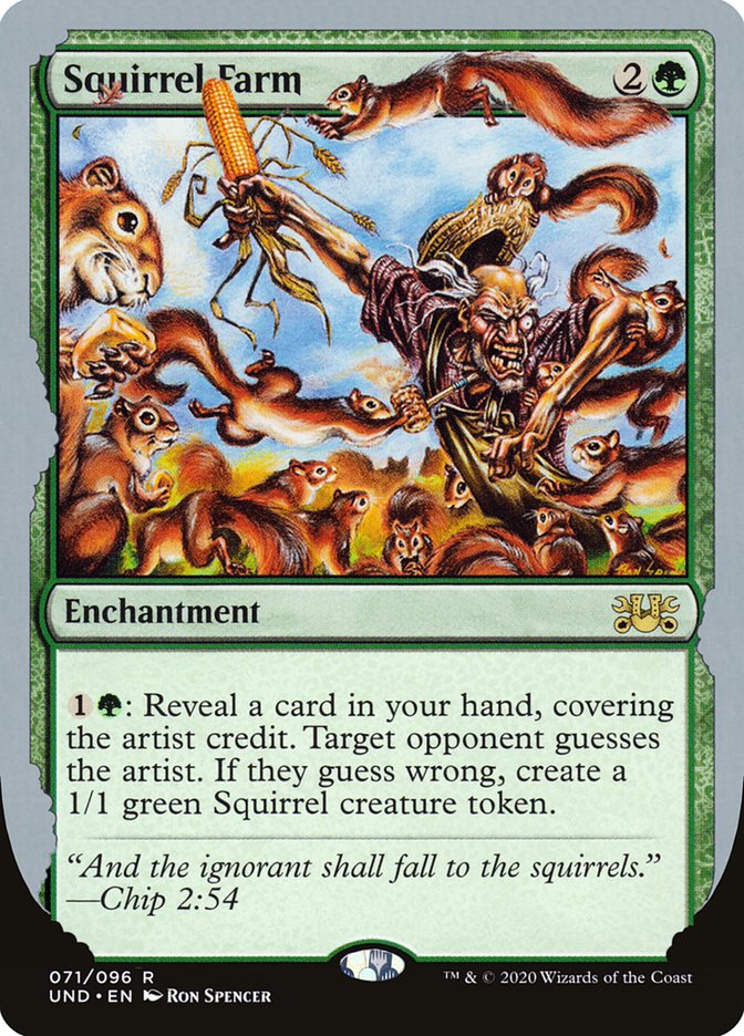 Squirrel Farm [Unsanctioned] Magic: The Gathering