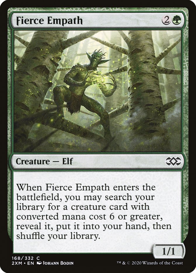 Fierce Empath [Double Masters] Magic: The Gathering