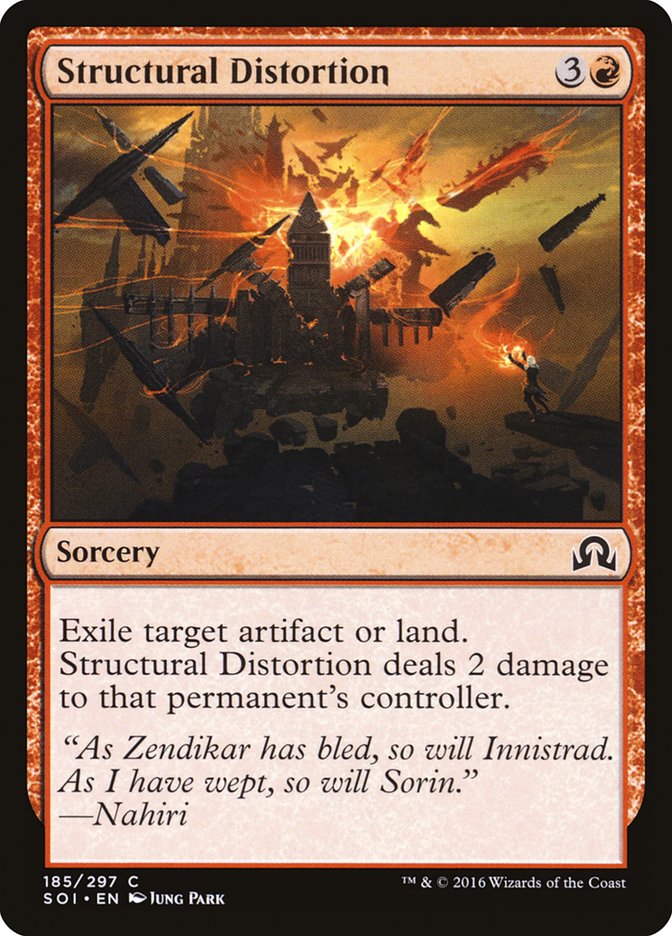 Structural Distortion [Shadows over Innistrad] Magic: The Gathering