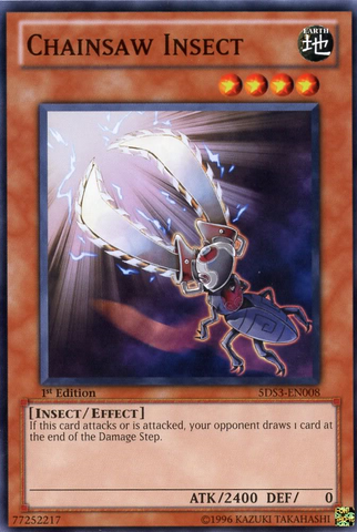 Chainsaw Insect [5DS3-EN008] Common Yu-Gi-Oh!
