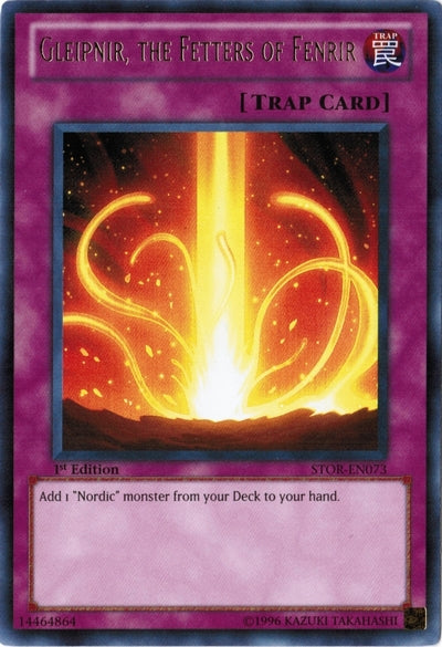 Gleipnir, the Fetters of Fenrir [STOR-EN073] Ultra Rare Yu-Gi-Oh!
