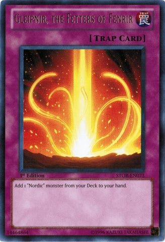 Gleipnir, the Fetters of Fenrir [STOR-EN073] Ultra Rare Yu-Gi-Oh!