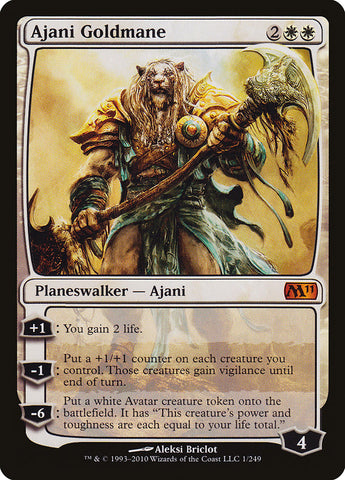 Ajani Goldmane [Magic 2011] Magic: The Gathering