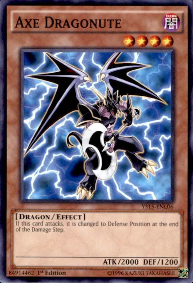 Axe Dragonute [YS15-ENL06] Common Yu-Gi-Oh!