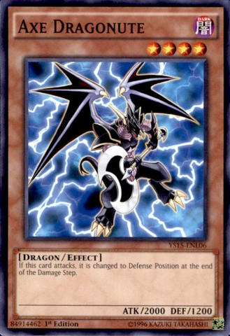 Axe Dragonute [YS15-ENL06] Common Yu-Gi-Oh!