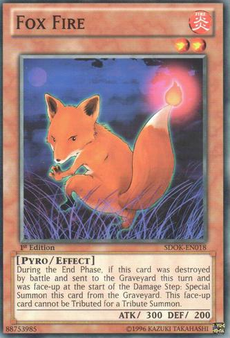 Fox Fire [SDOK-EN018] Common Yu-Gi-Oh!