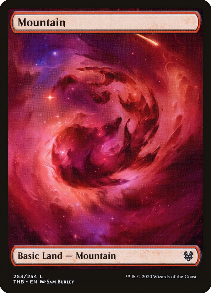Mountain (253) [Theros Beyond Death] Magic: The Gathering