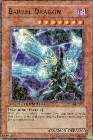 Barrel Dragon [DT02-EN005] Super Rare Yu-Gi-Oh!