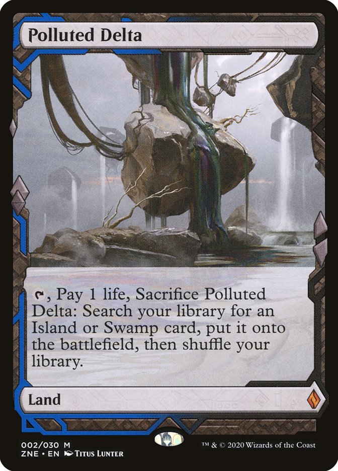 Polluted Delta (Expeditions) [Zendikar Rising Expeditions] Magic: The Gathering