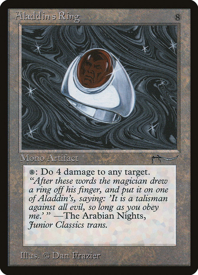 Aladdin's Ring [Arabian Nights] Magic: The Gathering