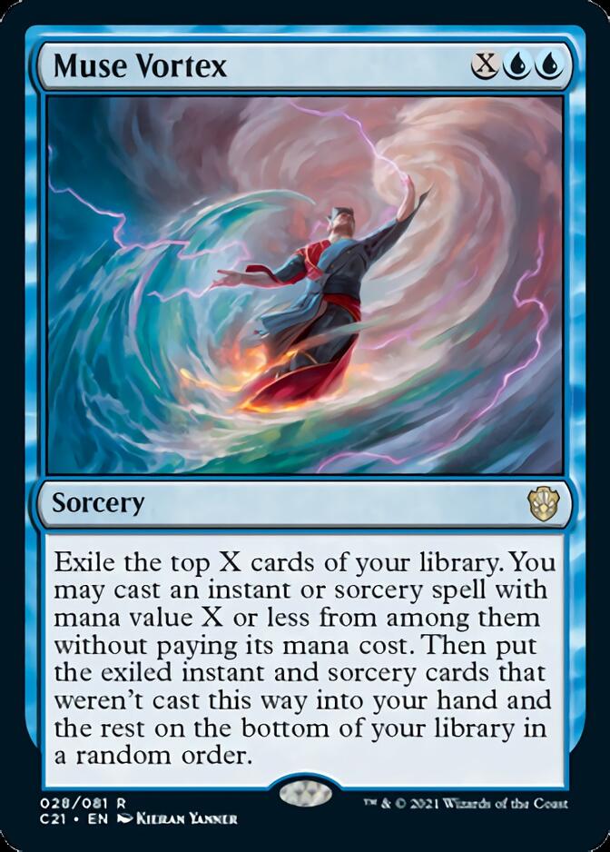 Muse Vortex [Commander 2021] Magic: The Gathering