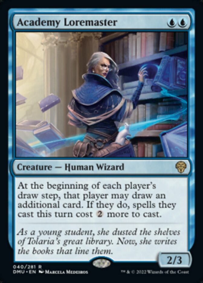 Academy Loremaster [Dominaria United] Magic: The Gathering