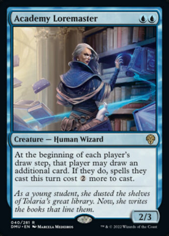 Academy Loremaster [Dominaria United] Magic: The Gathering