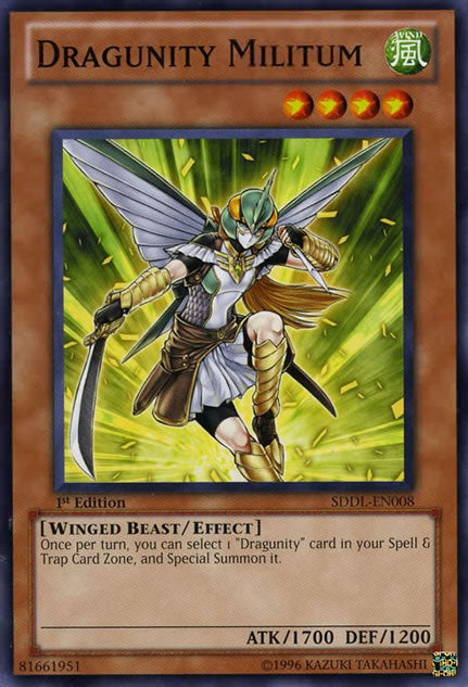 Dragunity Militum [SDDL-EN008] Common Yu-Gi-Oh!