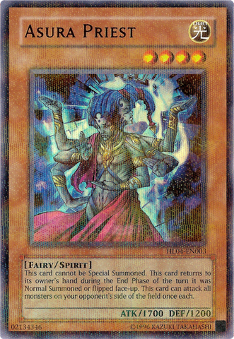 Asura Priest [HL04-EN003] Parallel Rare Yu-Gi-Oh!