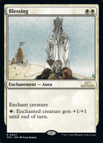 Blessing [30th Anniversary Edition] Magic: The Gathering