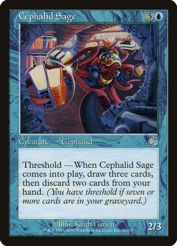 Cephalid Sage [Torment] Magic: The Gathering