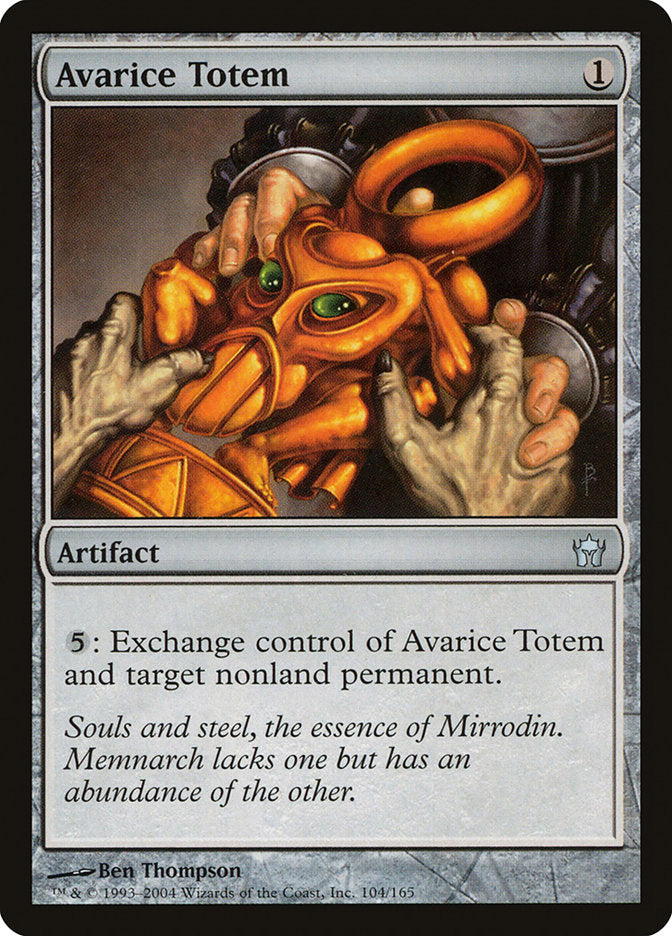 Avarice Totem [Fifth Dawn] Magic: The Gathering