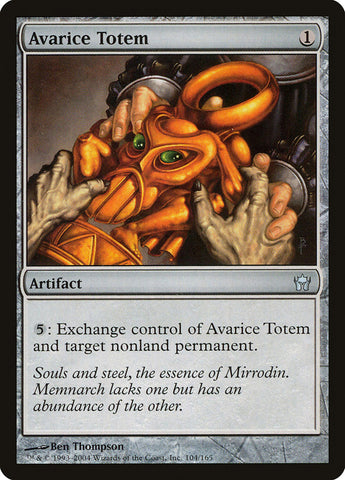 Avarice Totem [Fifth Dawn] Magic: The Gathering