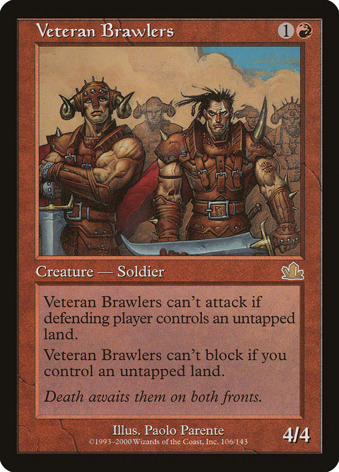 Veteran Brawlers [Prophecy] Magic: The Gathering