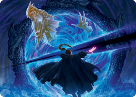 Bar the Gate Art Card [Dungeons & Dragons: Adventures in the Forgotten Realms Art Series] Magic: The Gathering
