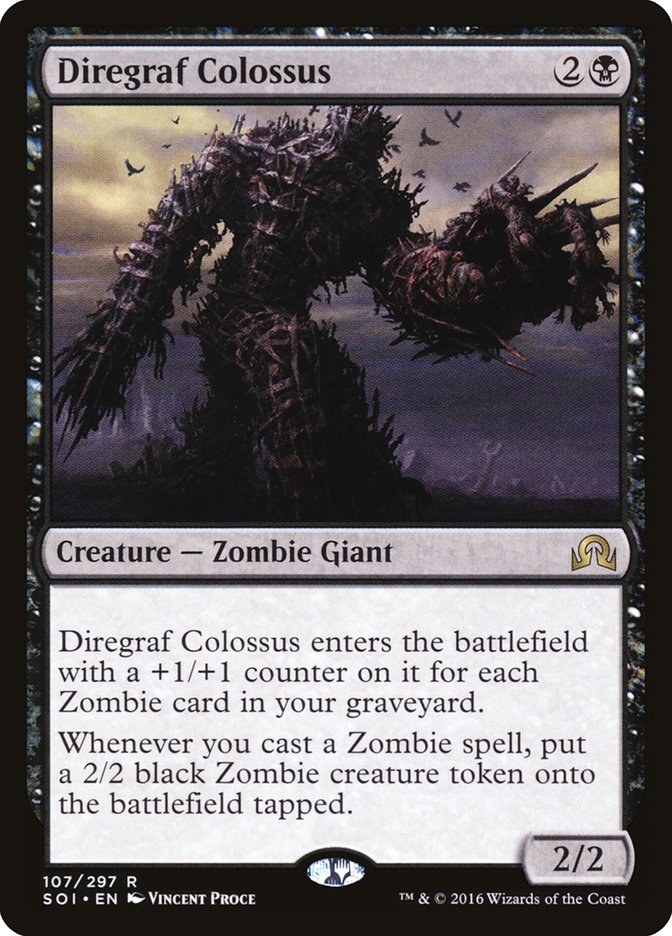 Diregraf Colossus [Shadows over Innistrad] Magic: The Gathering