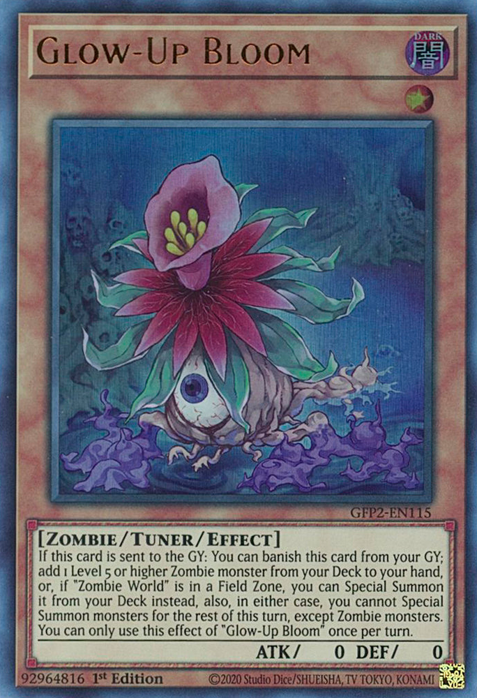 Glow-Up Bloom [GFP2-EN115] Ultra Rare Yu-Gi-Oh!