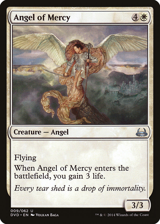 Angel of Mercy (Divine vs. Demonic) [Duel Decks Anthology] Magic: The Gathering