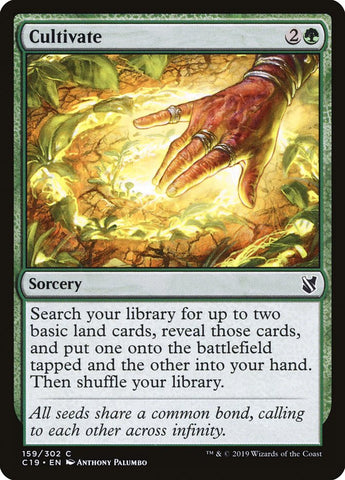 Cultivate [Commander 2019] Magic: The Gathering