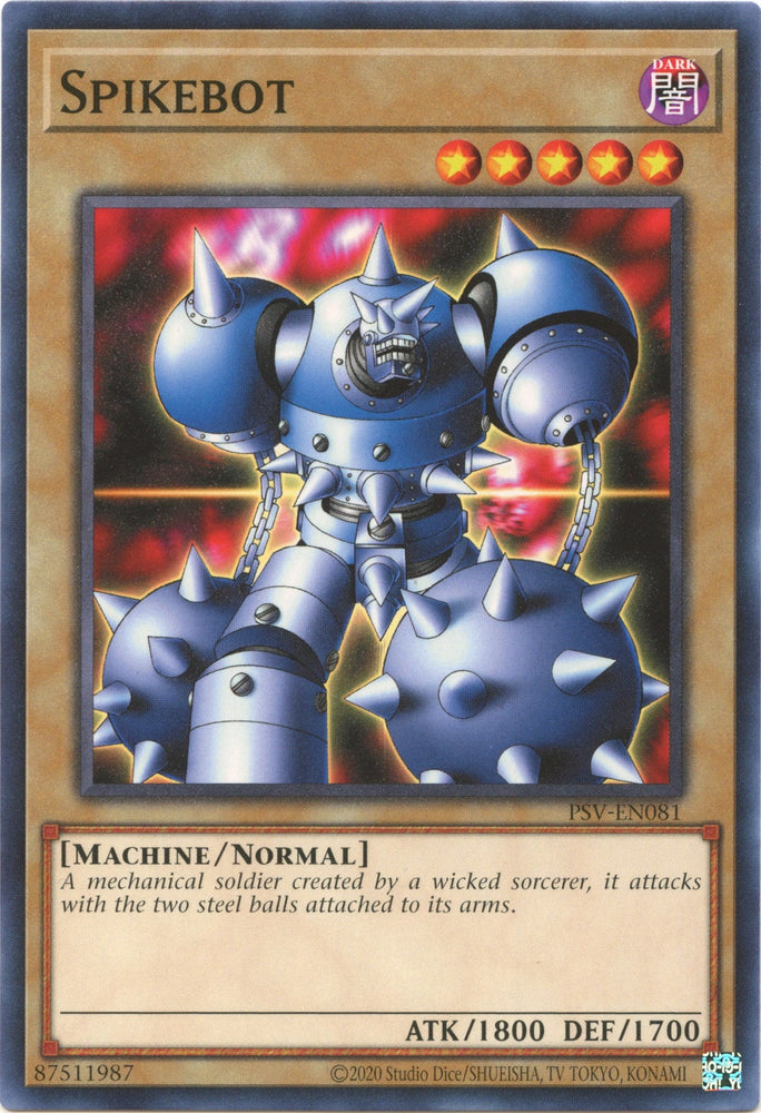 Spikebot (25th Anniversary) [PSV-EN081] Common Yu-Gi-Oh!