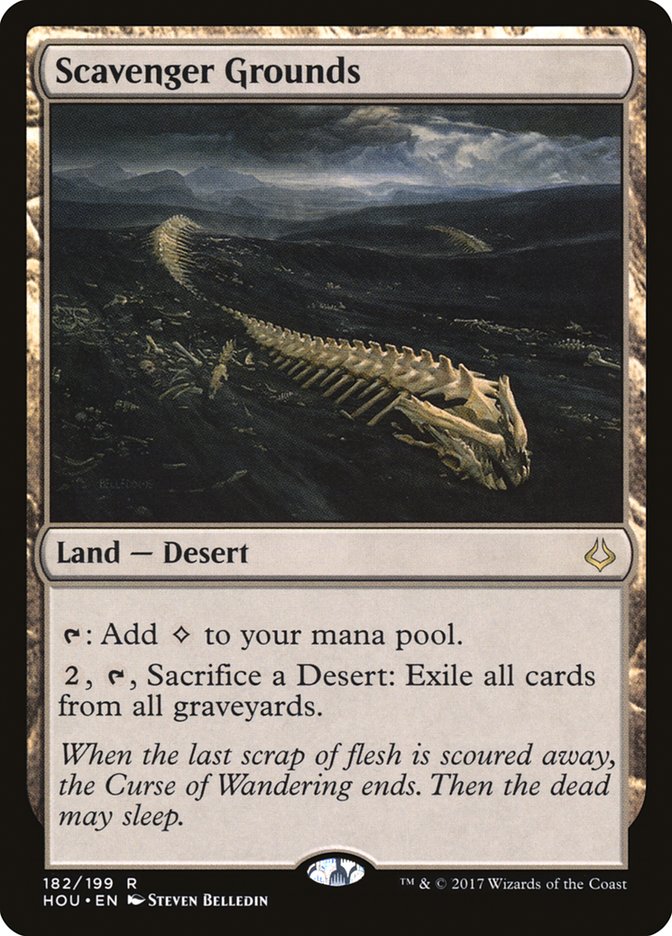 Scavenger Grounds [Hour of Devastation] Magic: The Gathering