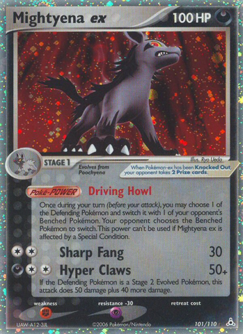 Mightyena ex (101/110) [EX: Holon Phantoms]