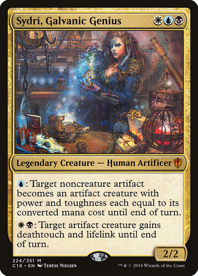 Sydri, Galvanic Genius [Commander 2016] Magic: The Gathering