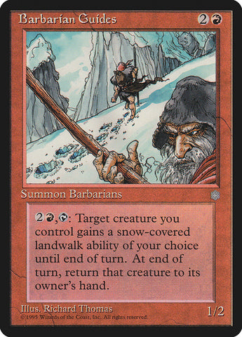 Barbarian Guides [Ice Age] Magic: The Gathering