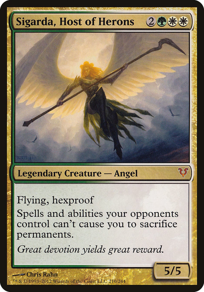 Sigarda, Host of Herons [Open the Helvault] Magic: The Gathering