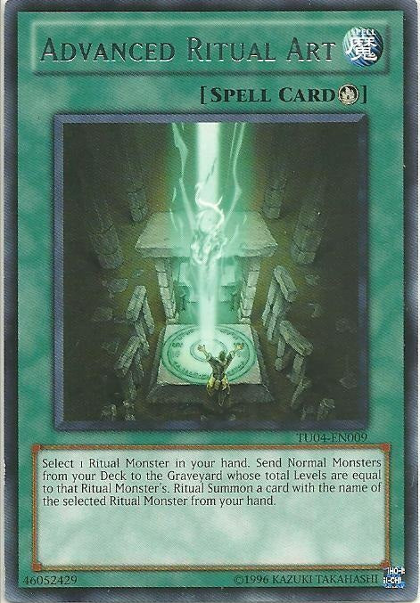 Advanced Ritual Art [TU04-EN009] Rare Yu-Gi-Oh!