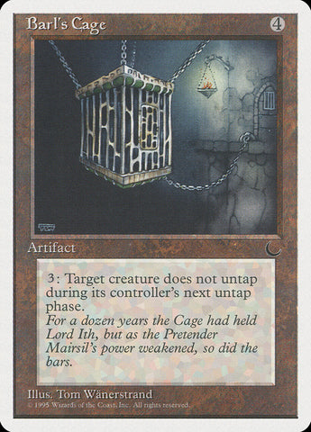 Barl's Cage [Chronicles] Magic: The Gathering