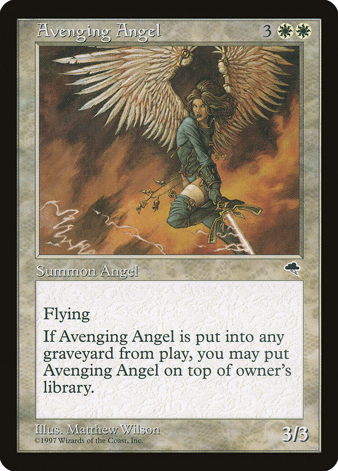 Avenging Angel [Tempest] Magic: The Gathering