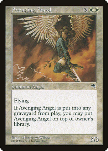 Avenging Angel [Tempest] Magic: The Gathering