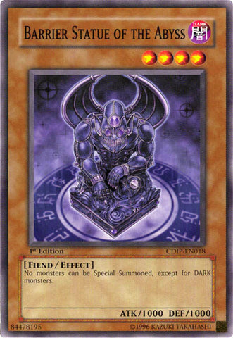 Barrier Statue of the Abyss [CDIP-EN018] Common Yu-Gi-Oh!