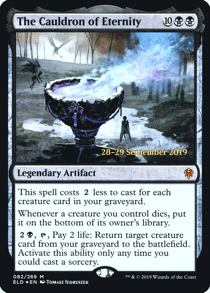The Cauldron of Eternity [Throne of Eldraine Prerelease Promos] Magic: The Gathering