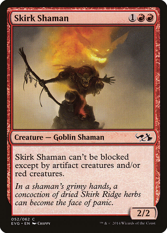 Skirk Shaman (Elves vs. Goblins) [Duel Decks Anthology] Magic: The Gathering