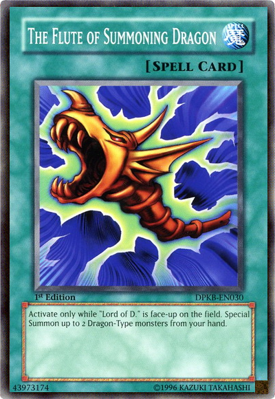 The Flute of Summoning Dragon [DPKB-EN030] Common Yu-Gi-Oh!