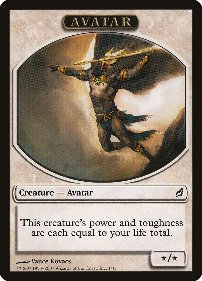 Avatar Token [Lorwyn Tokens] Magic: The Gathering