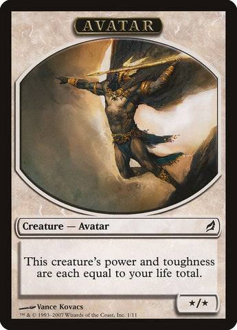 Avatar Token [Lorwyn Tokens] Magic: The Gathering