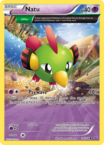 Natu (28/108) [XY: Roaring Skies] Pokémon