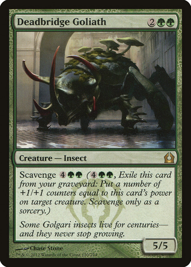 Deadbridge Goliath [Return to Ravnica] Magic: The Gathering