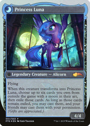 Nightmare Moon // Princess Luna [Ponies: The Galloping] Magic: The Gathering